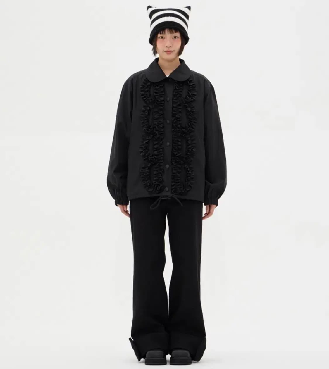 복복 클로버 산보 점퍼 블랙 상품이미지2