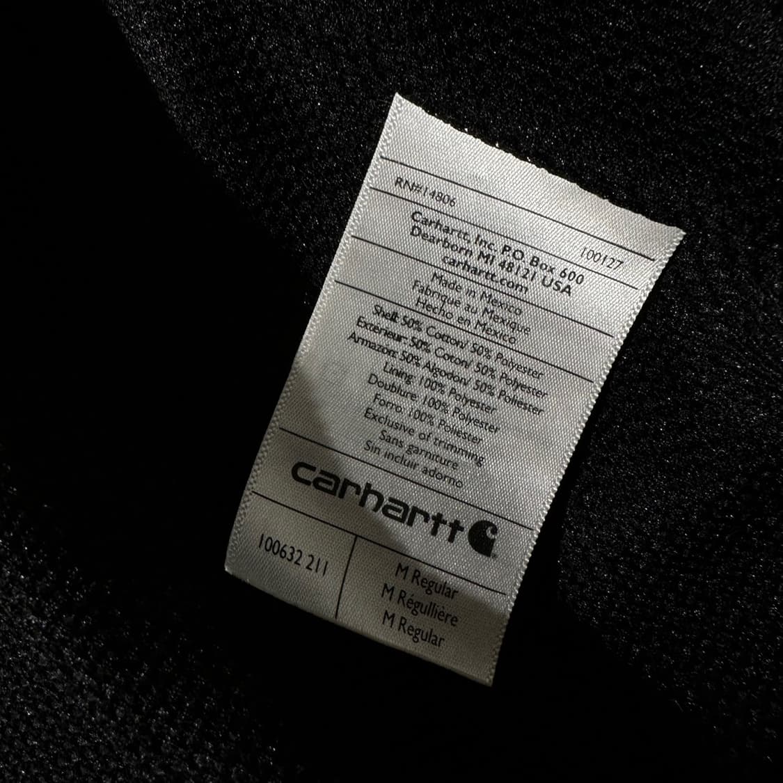 칼하트 레인디펜더 써멀 후드집업 상품이미지7