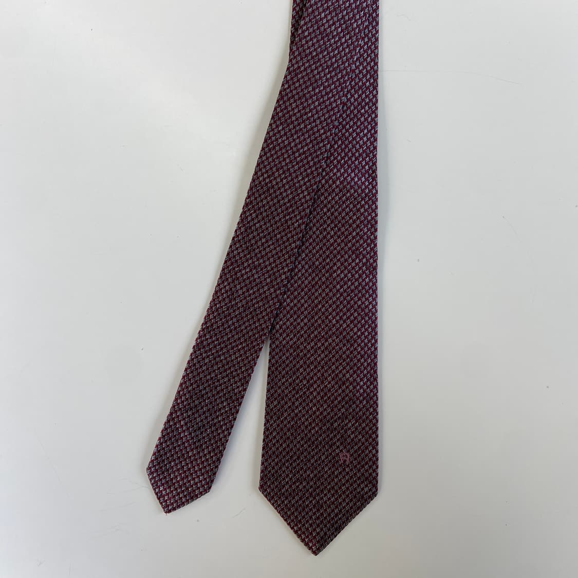 아이그너(AIGNER) 심플로고 정품 명품넥타이 7.3cm 상품이미지1