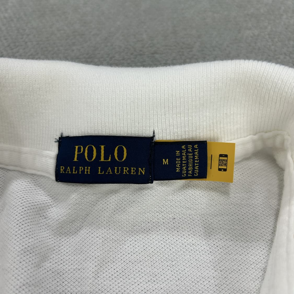 폴로 랄프로렌 화이트 반팔 카라티 m 상품이미지2