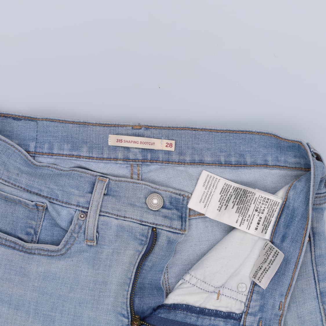 28 리바이스 여성 부츠컷 데님 0303H1 상품이미지4