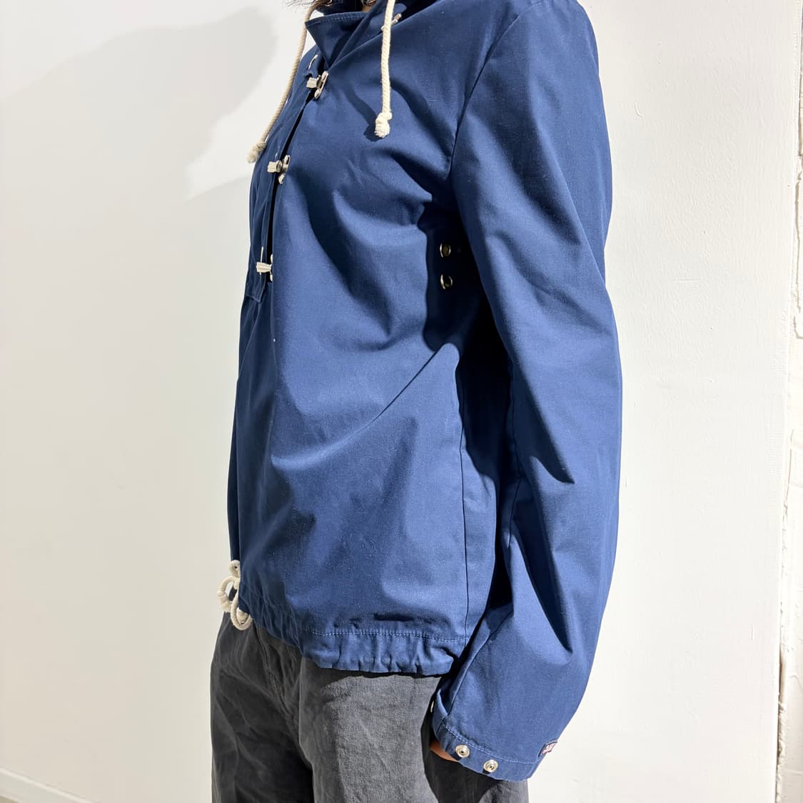 폴로 네이비 하프 아노락 후드 상품이미지3