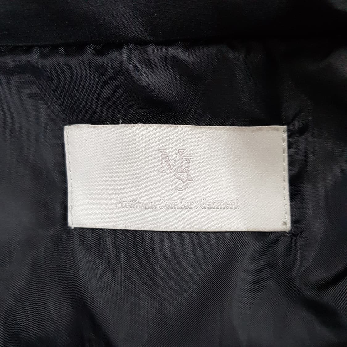 MIS 블랙 오버핏 패딩 점퍼 F사이즈 상품이미지3