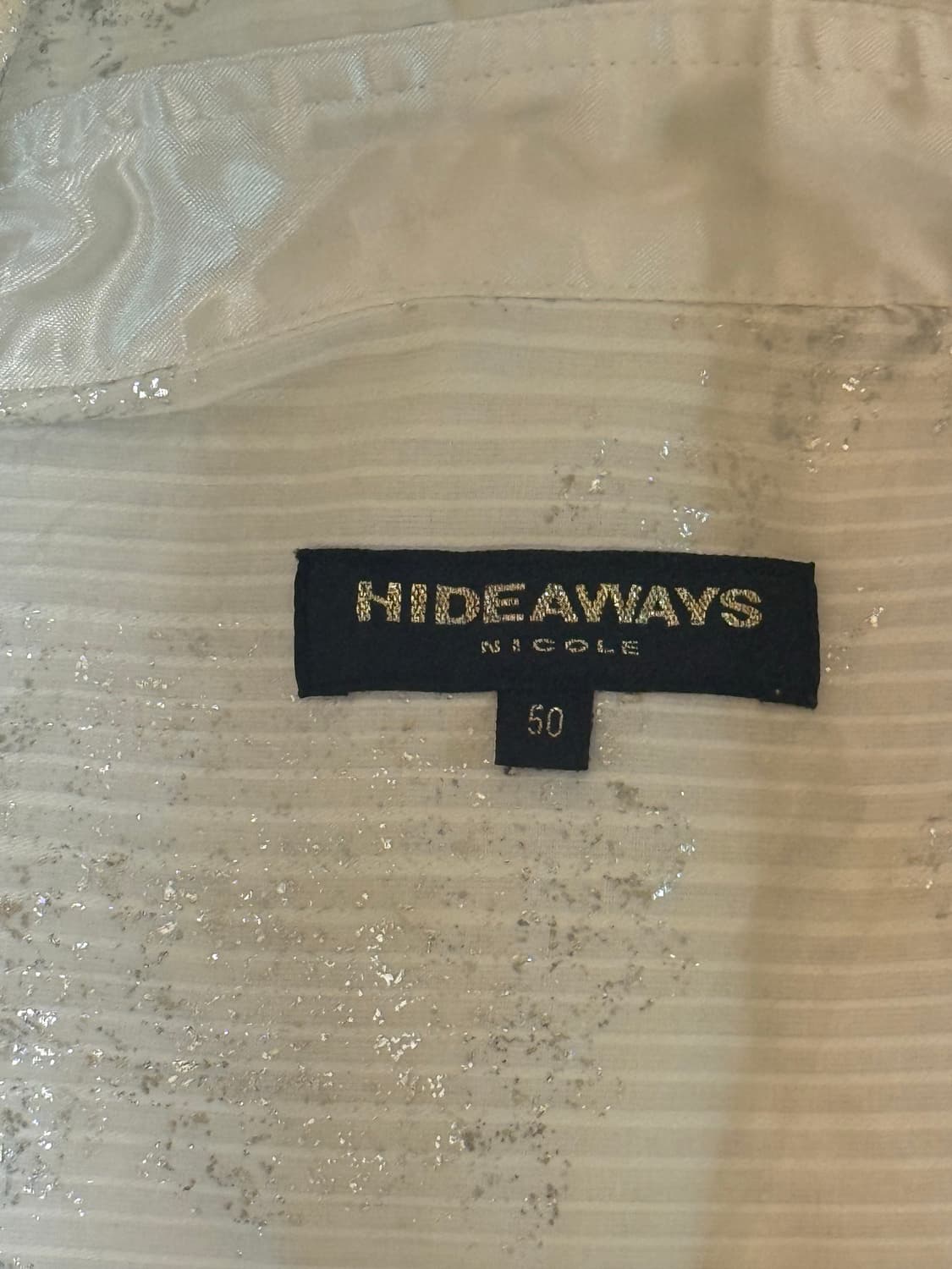 HIDEAWAYS 오리엔탈 글리터 셔츠 상품이미지5