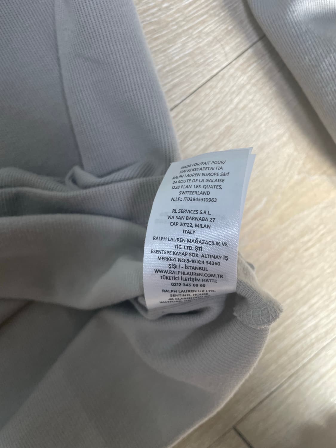 폴로 랄프로렌 하프집업 L 상품이미지4