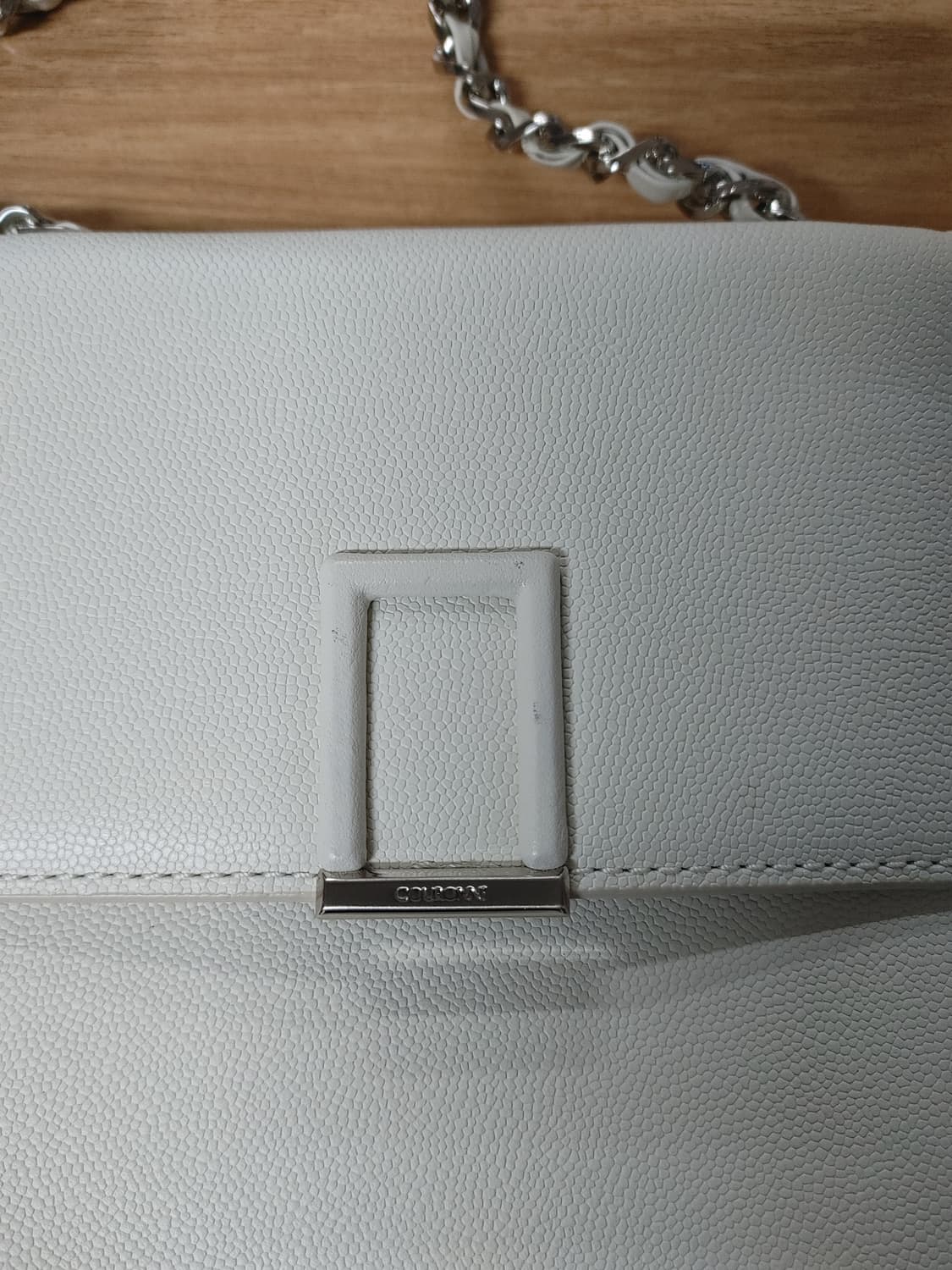 COURONNE 쿠론 소가죽 은장체인 미니 숄더엔 크로스백 상품이미지4