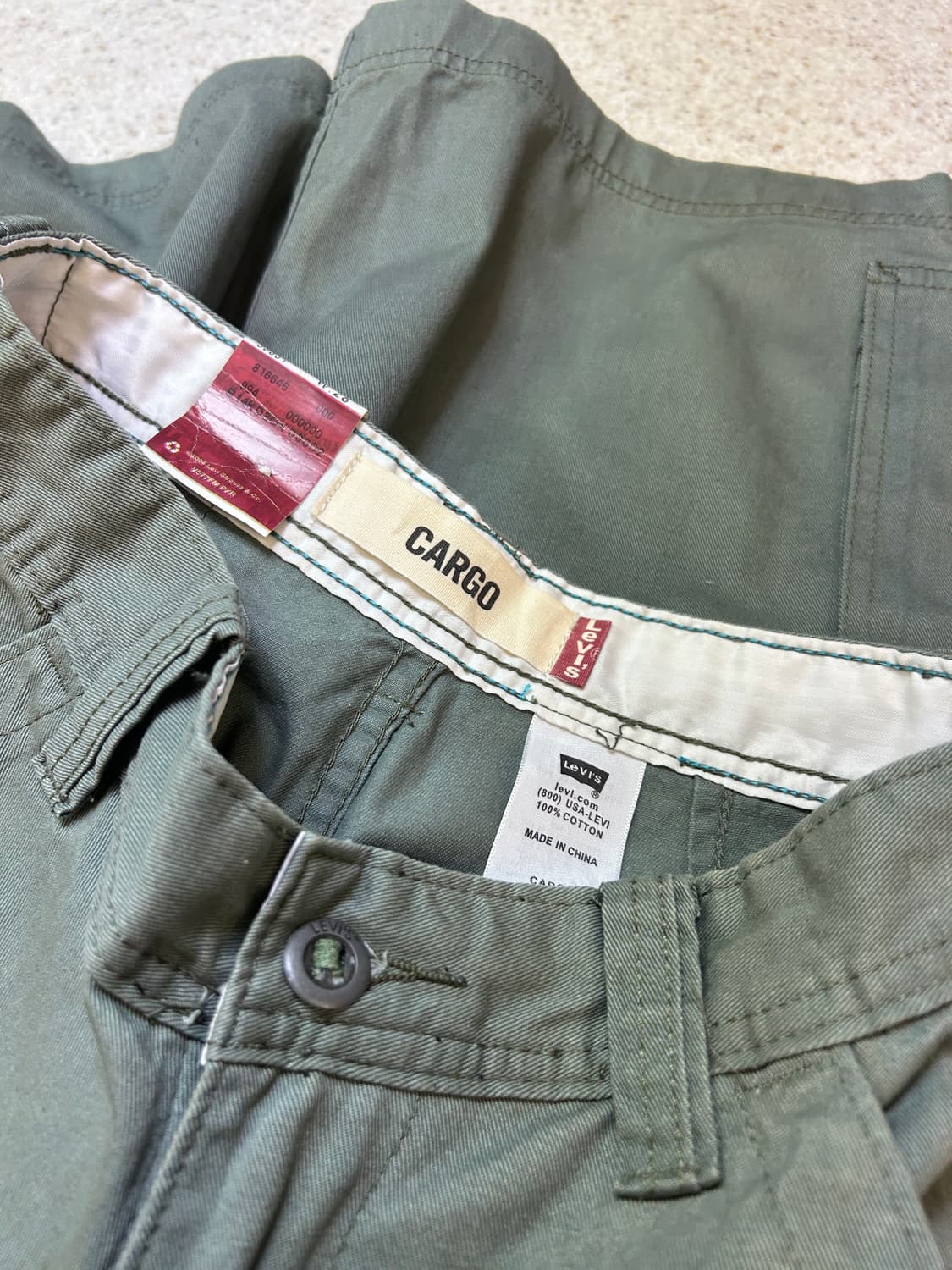 리바이스 카고 버뮤다 팬츠 카고 반바지 상품이미지4