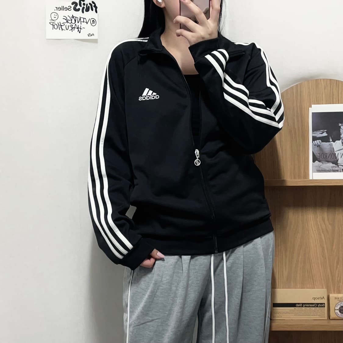 [정품] 아디다스 블랙 에센셜 져지 [ 82 ] 상품이미지2