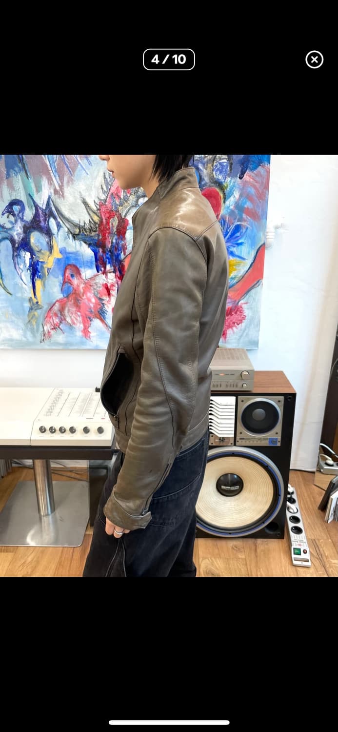 솔리드 옴므 가죽자켓 상품이미지3