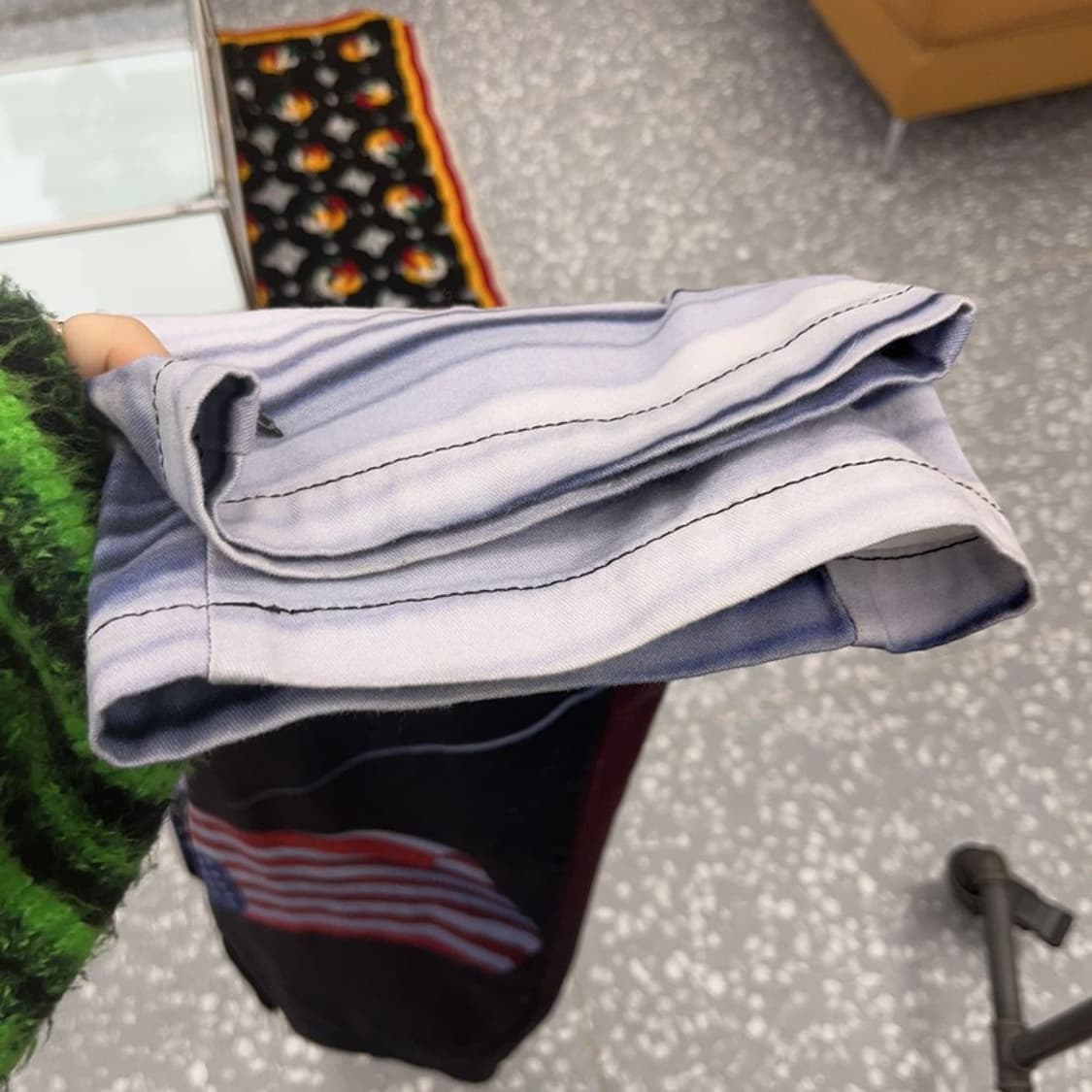 디스이즈네버댓 올드스쿨 키치 성조기 워크팬츠 M C08543 상품이미지7