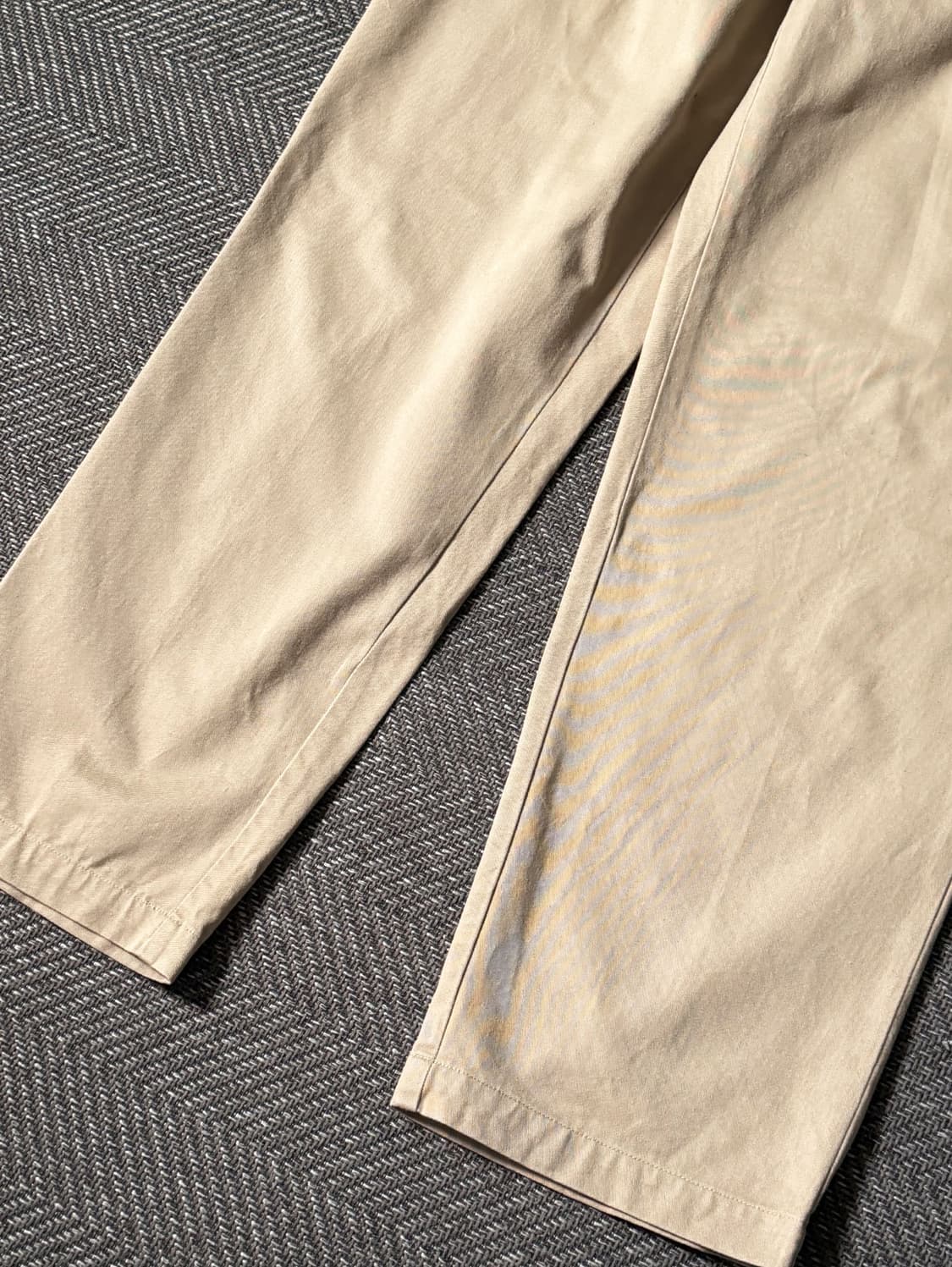 (38) 90s 폴로 랄프로렌 앤드류 더블 플리츠 치노 팬츠 상품이미지6