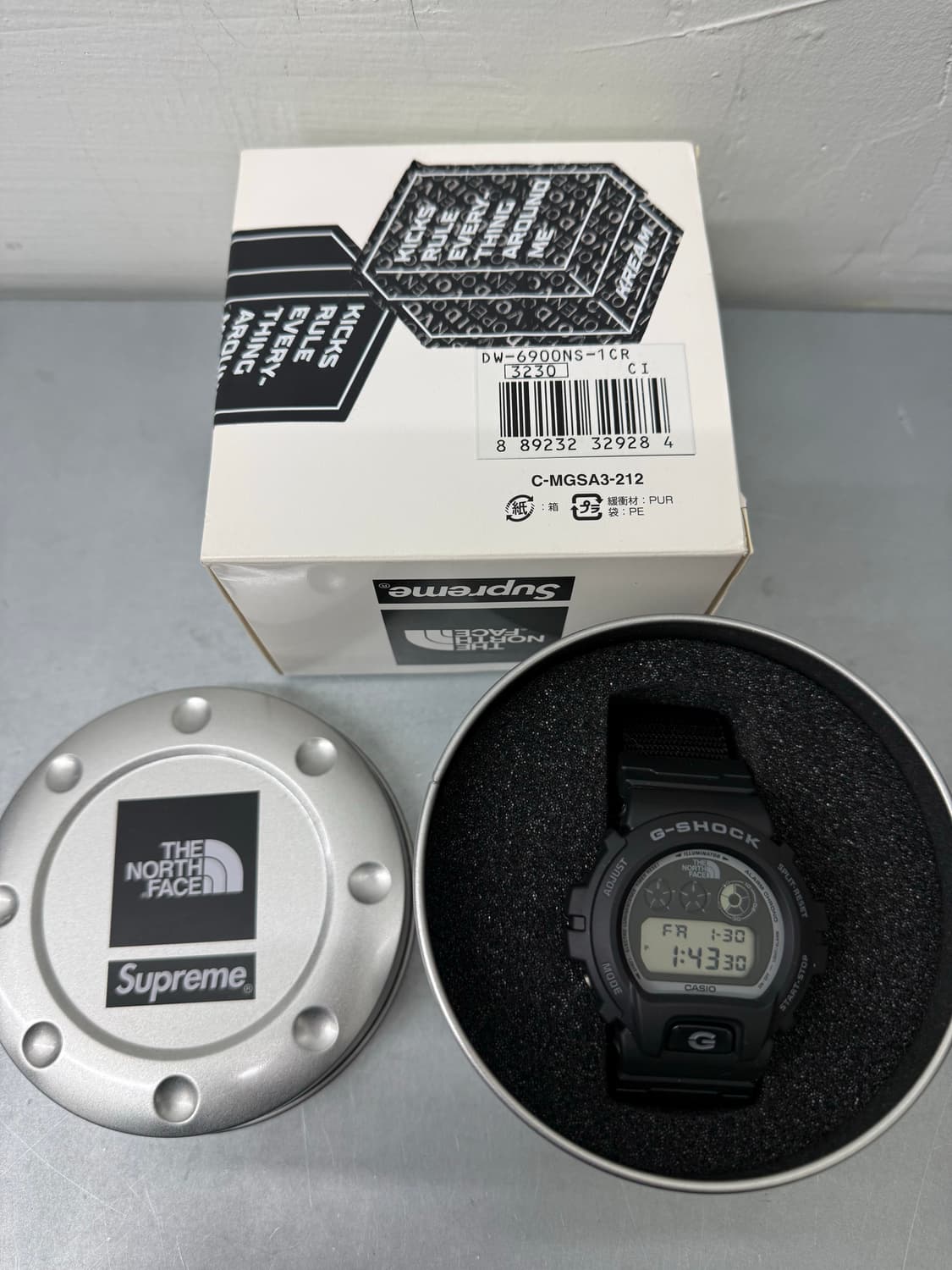 supreme g shock 블랙 상품이미지2