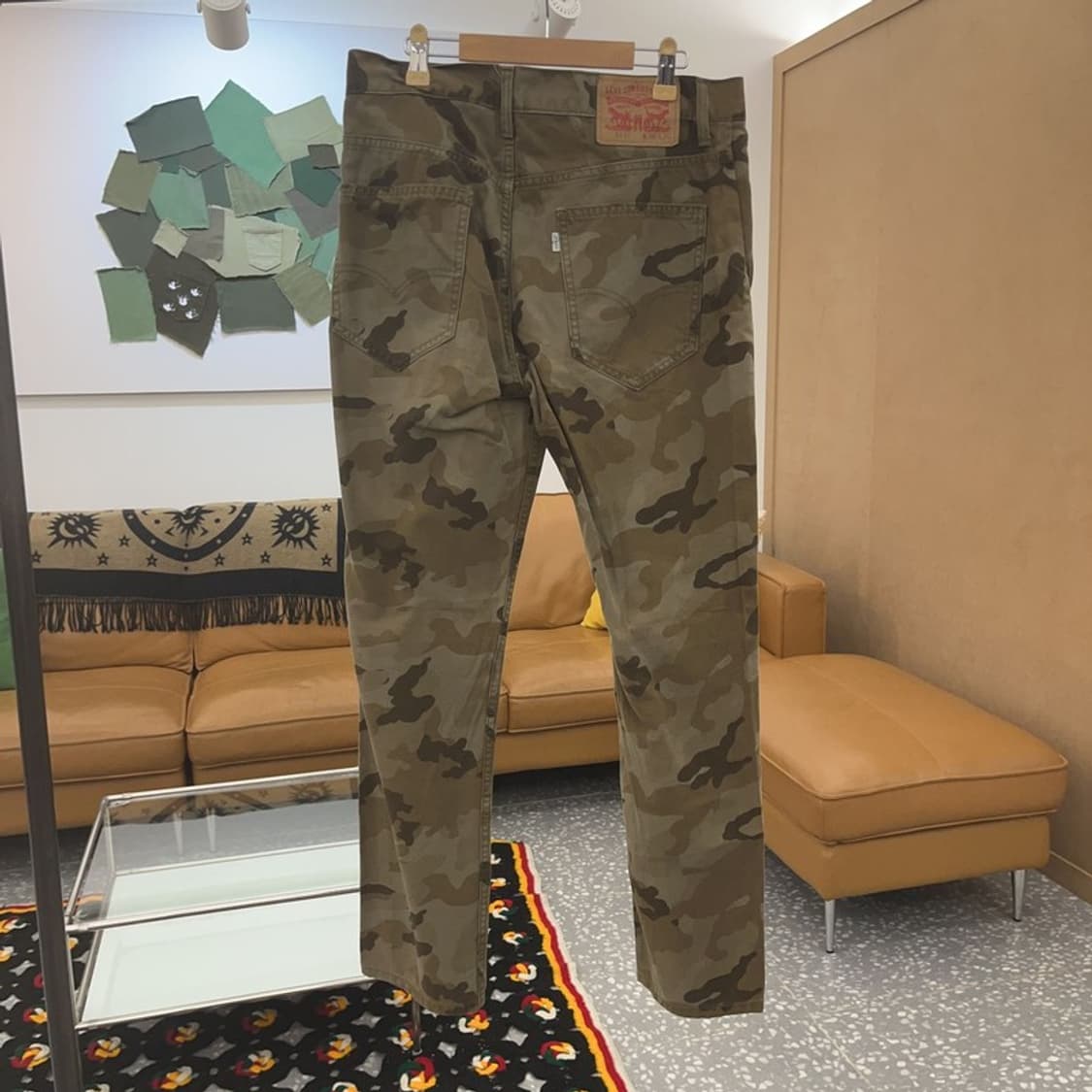 리바이스 511 카모 코튼팬츠 면바지 30인치 C06433 상품이미지4