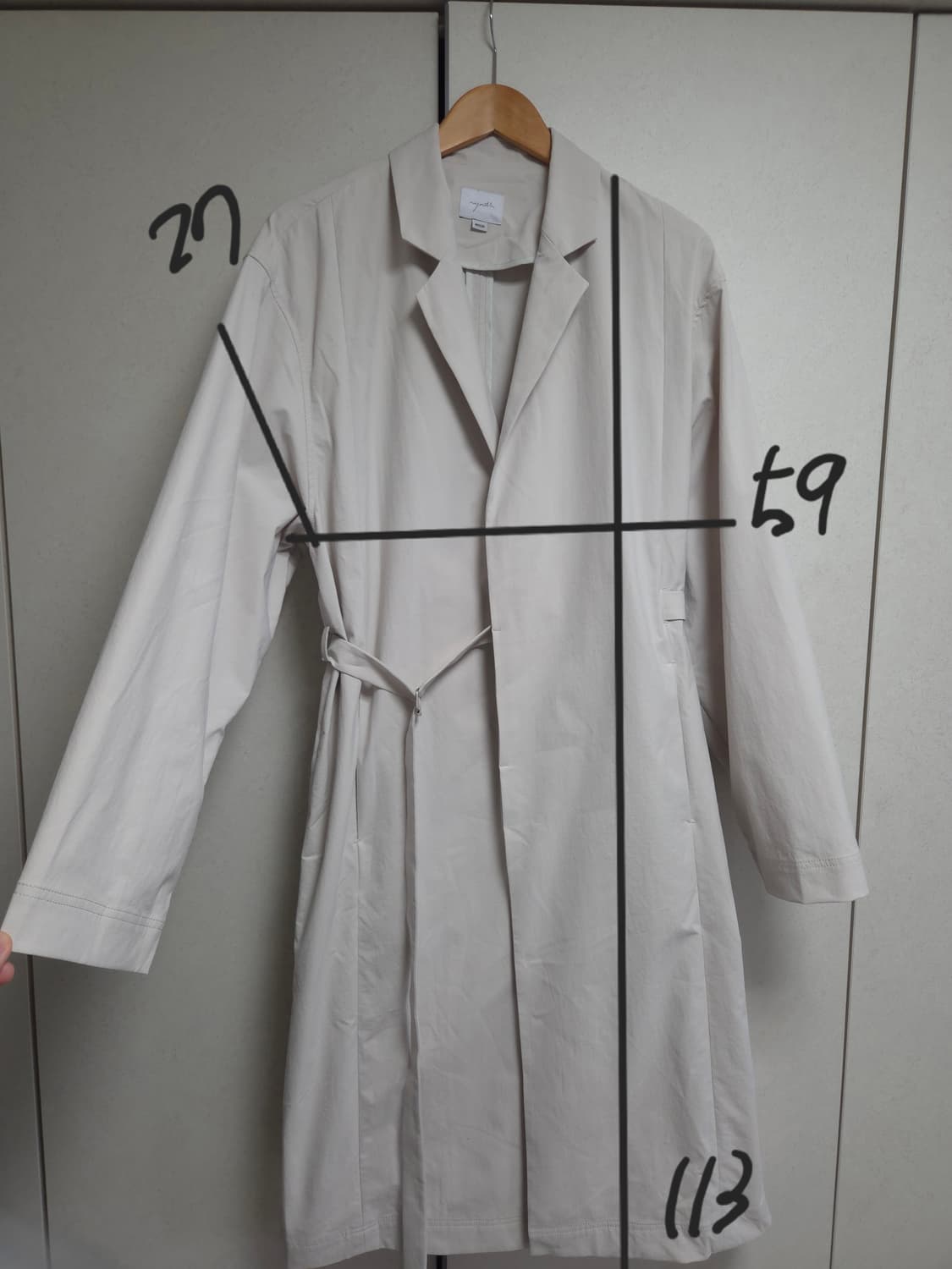 유스 youth 트렌치코트 상품이미지2