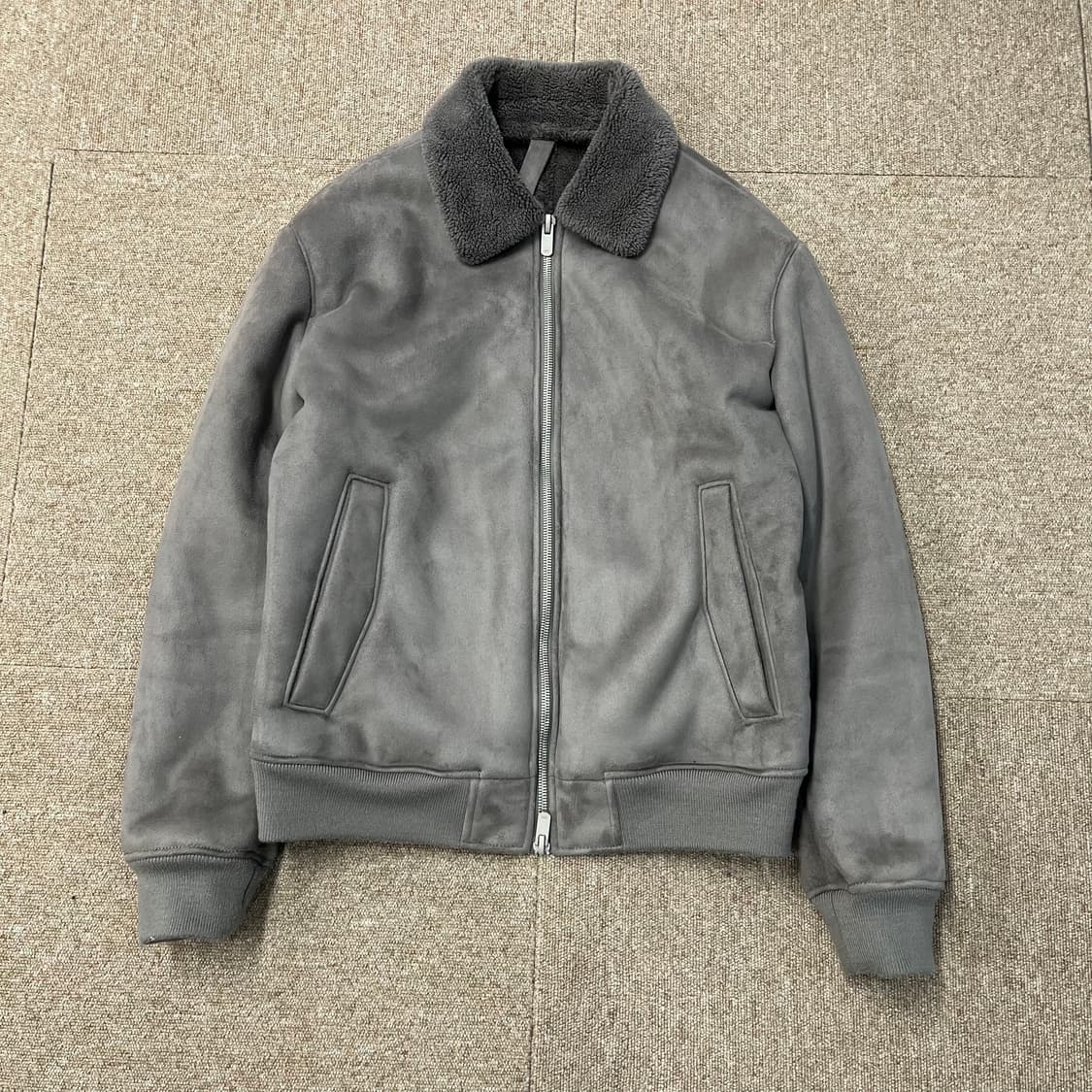 자라 스웨이드 무스탕 투웨이 자켓 상품이미지2