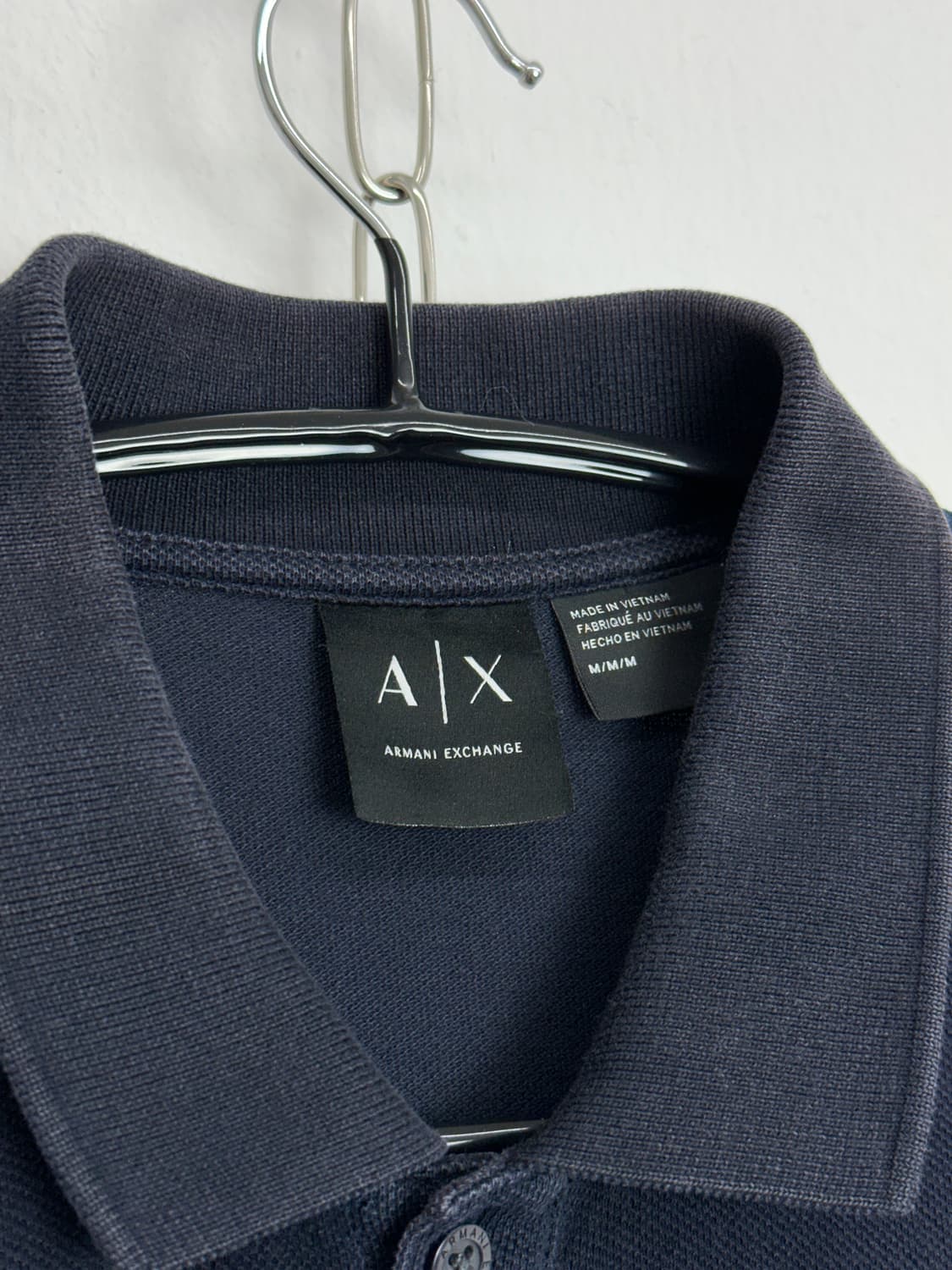 Armani Exchange Color Block Shoulder Pol 상품이미지7