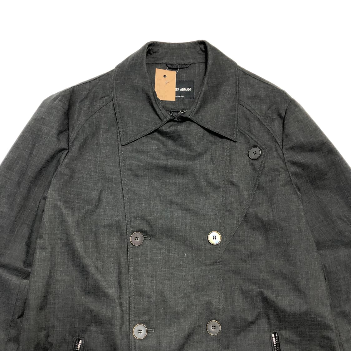 조르지오 아르마니 더블 브레스티드 코트  상품이미지4