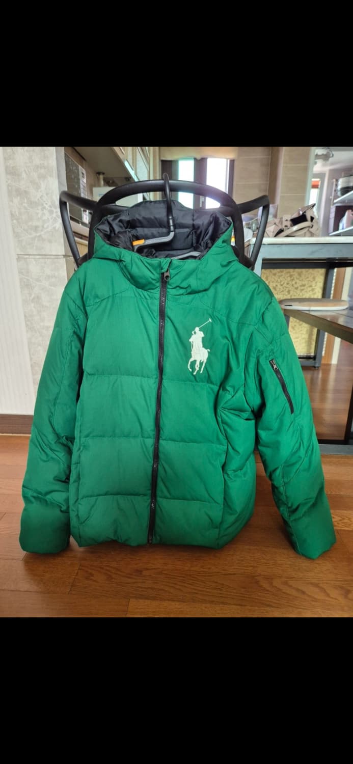 폴로 빅포니 패딩 그린 xl 상품이미지1