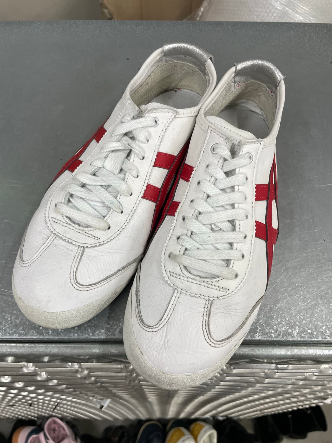 오니츠카타이거 멕시코66 화이트 레드 260  상품이미지2