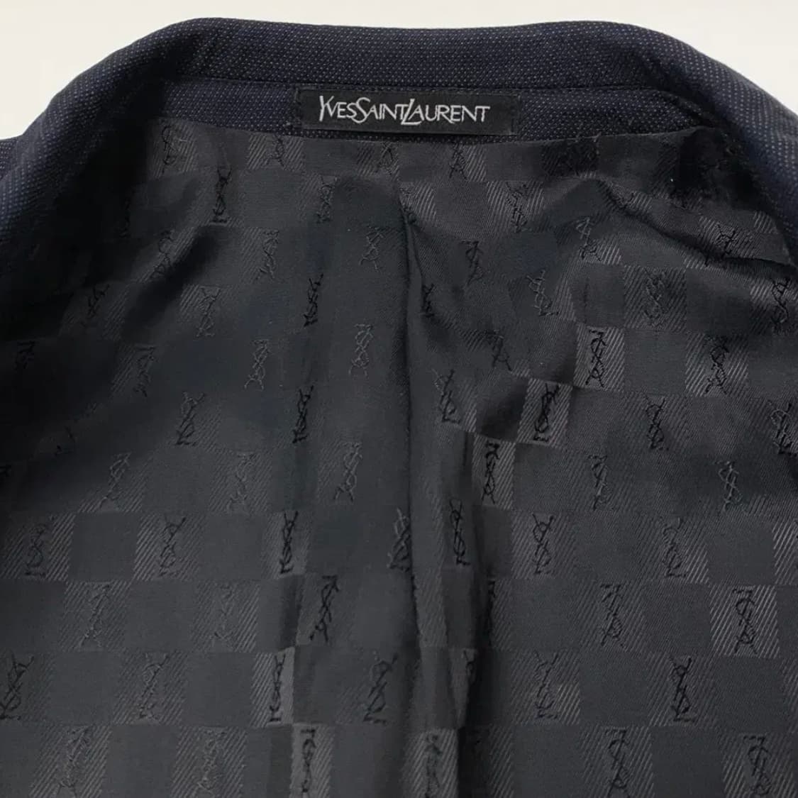 (42R) 입생로랑 네이비 울 블레이저 자켓 상품이미지5