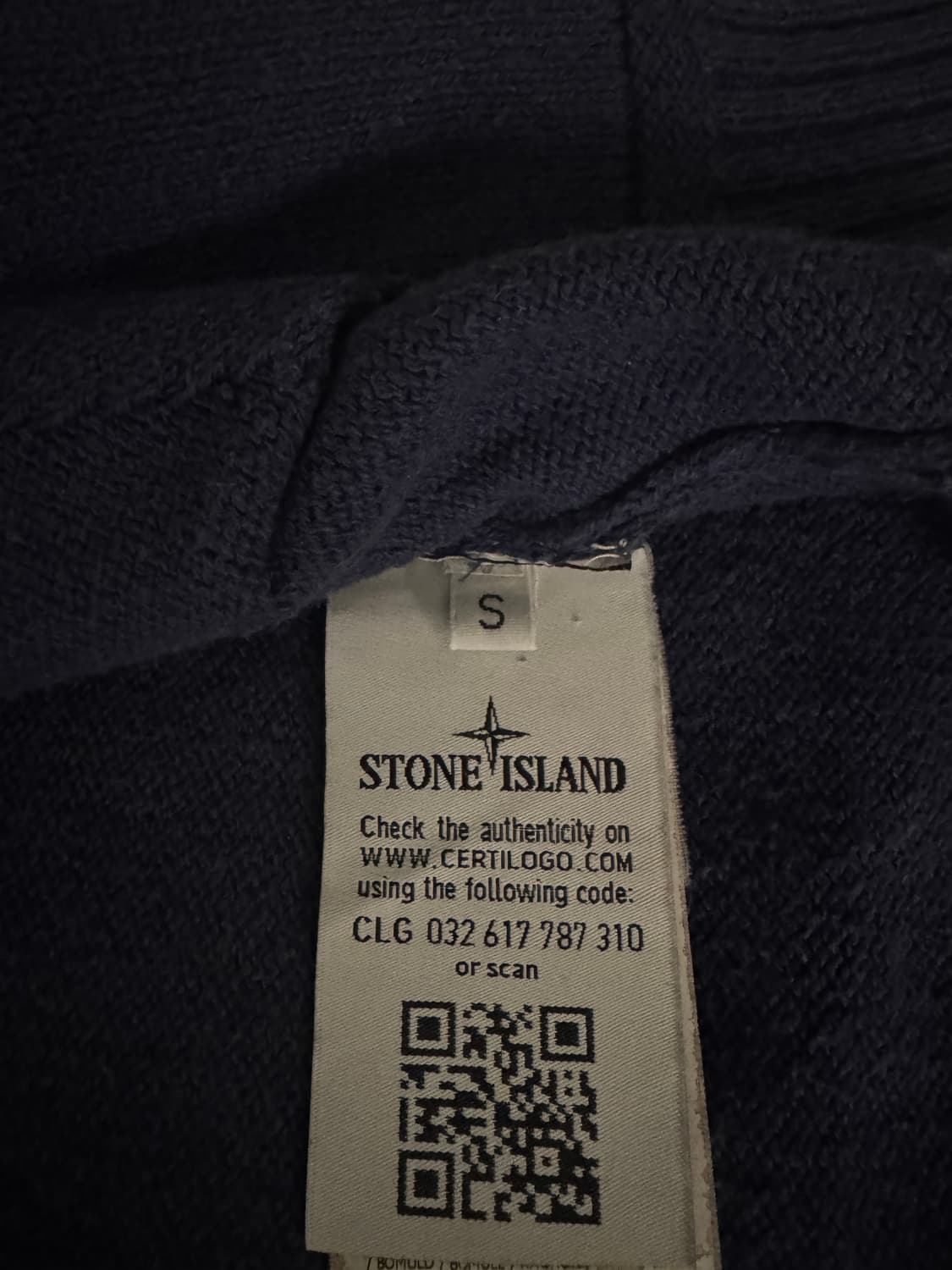 스톤아일랜드 나일론 니트 후드집업 S 상품이미지3