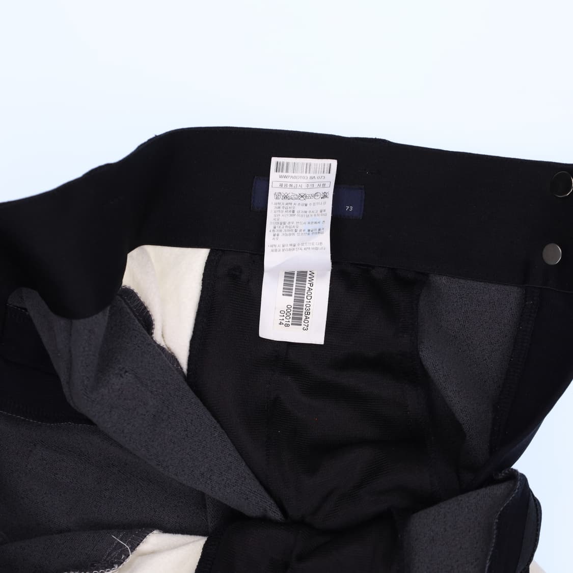 [73] 헤지스 여성 골프 라인배색 기능성 팬츠 바지 N7077 상품이미지6