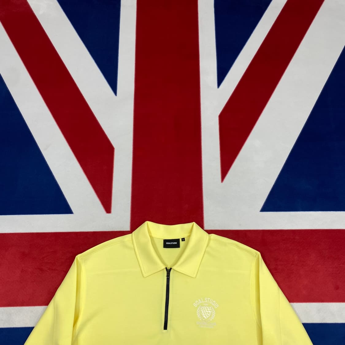 골스튜디오 반집업 맨투맨 L  상품이미지2