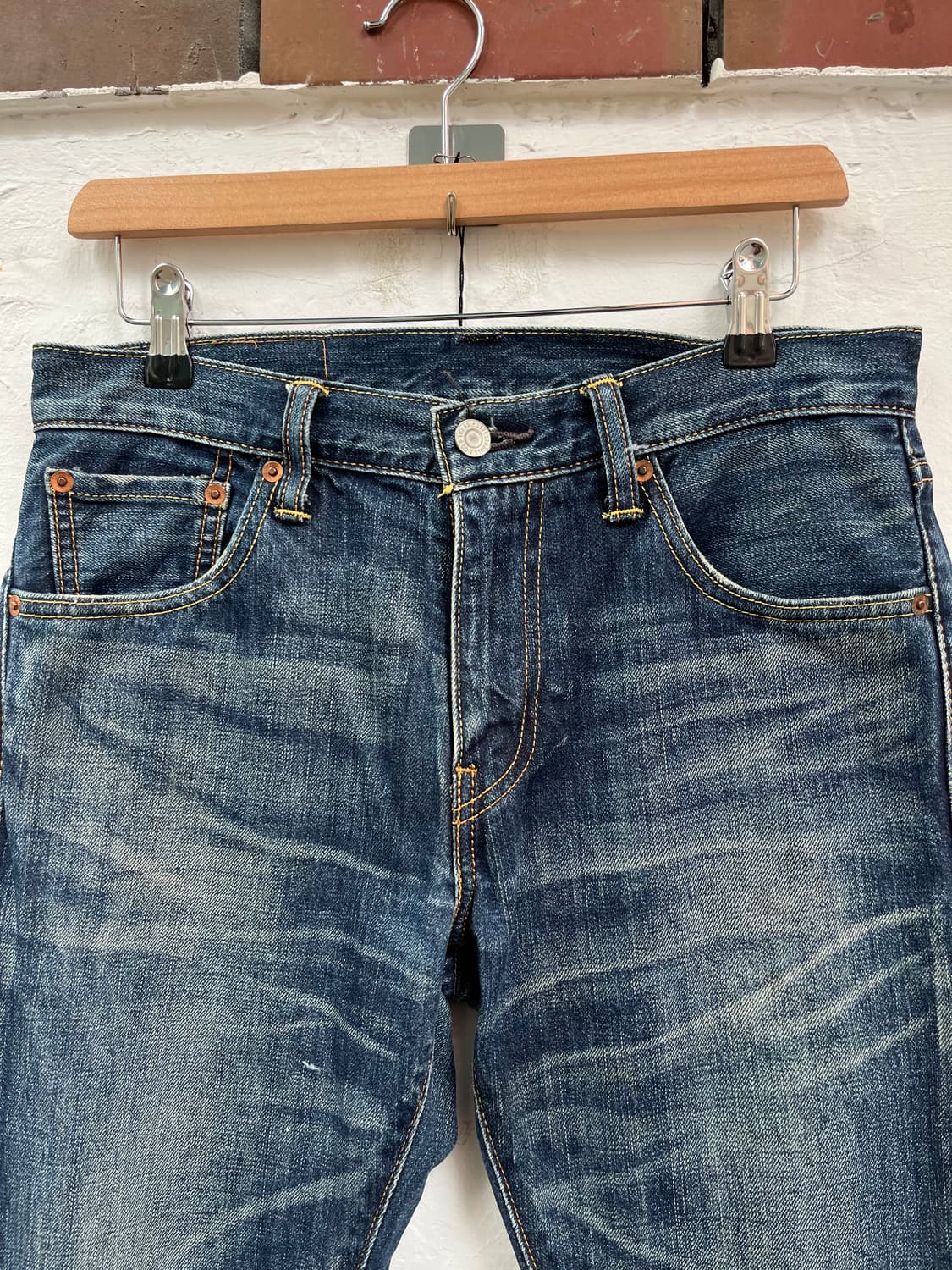 Levis 527 워싱 데님 W30/L33 상품이미지2
