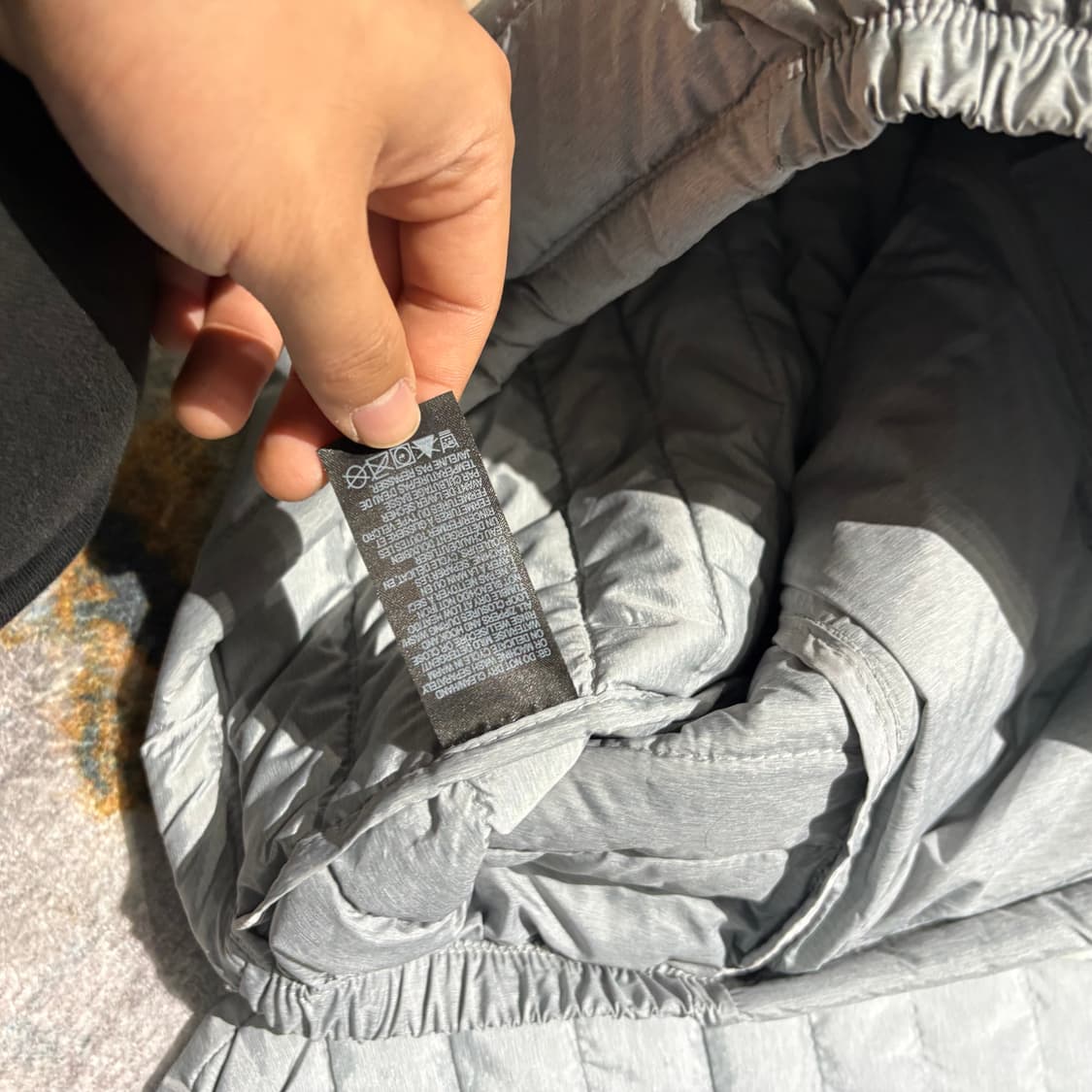 노스페이스 구스다운 경량패딩 후드 상품이미지8