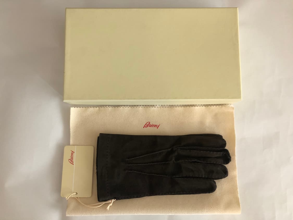 브리오니 스웨이드 가죽장갑 상품이미지1