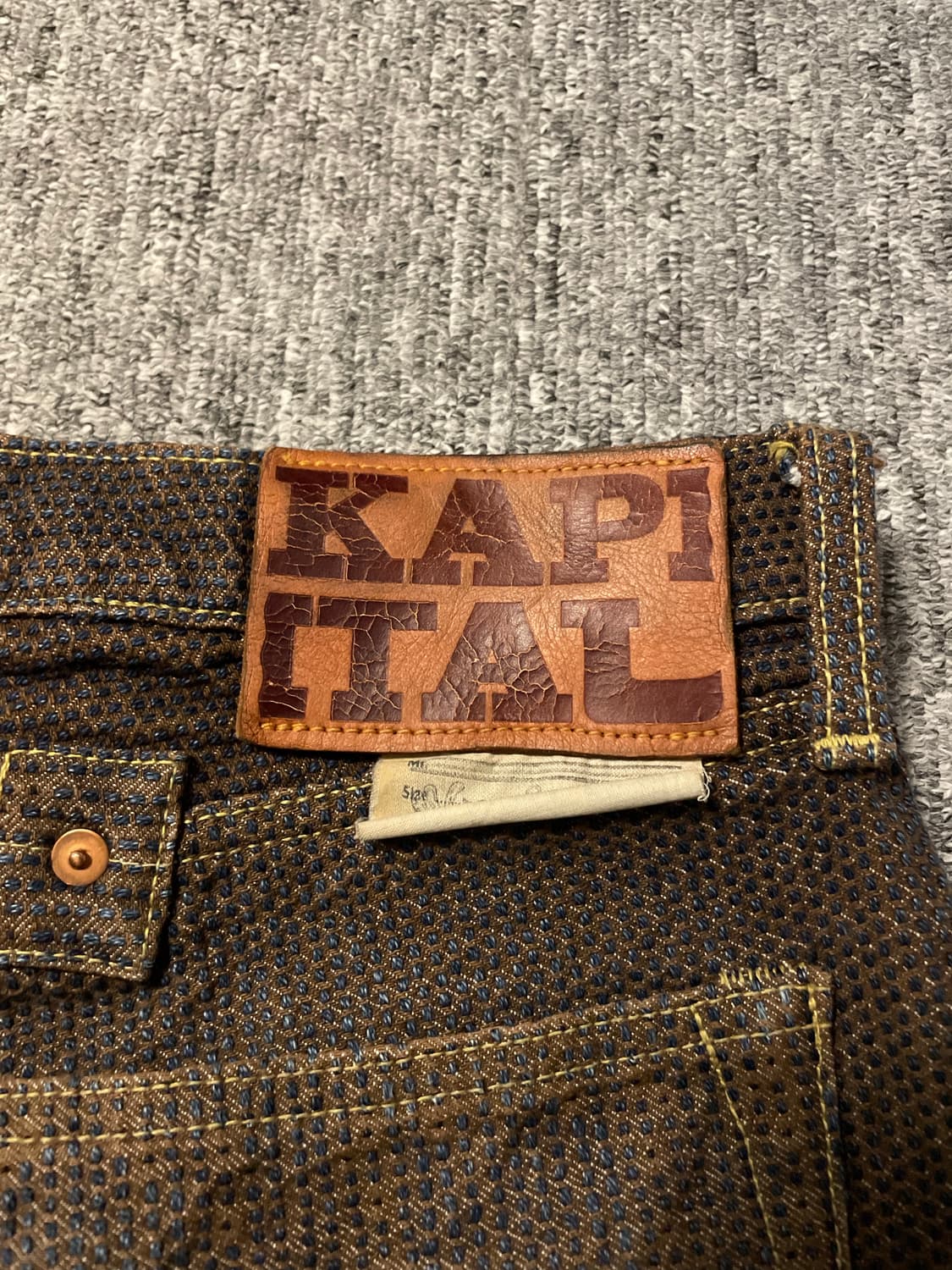 캐피탈 No.5 센츄리 데님 팬츠 [36] 상품이미지4