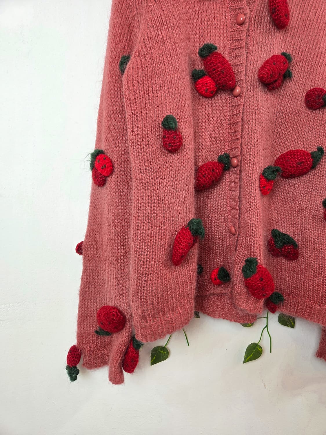 PINK HOUSE 딸기 가득 가디건 상품이미지3