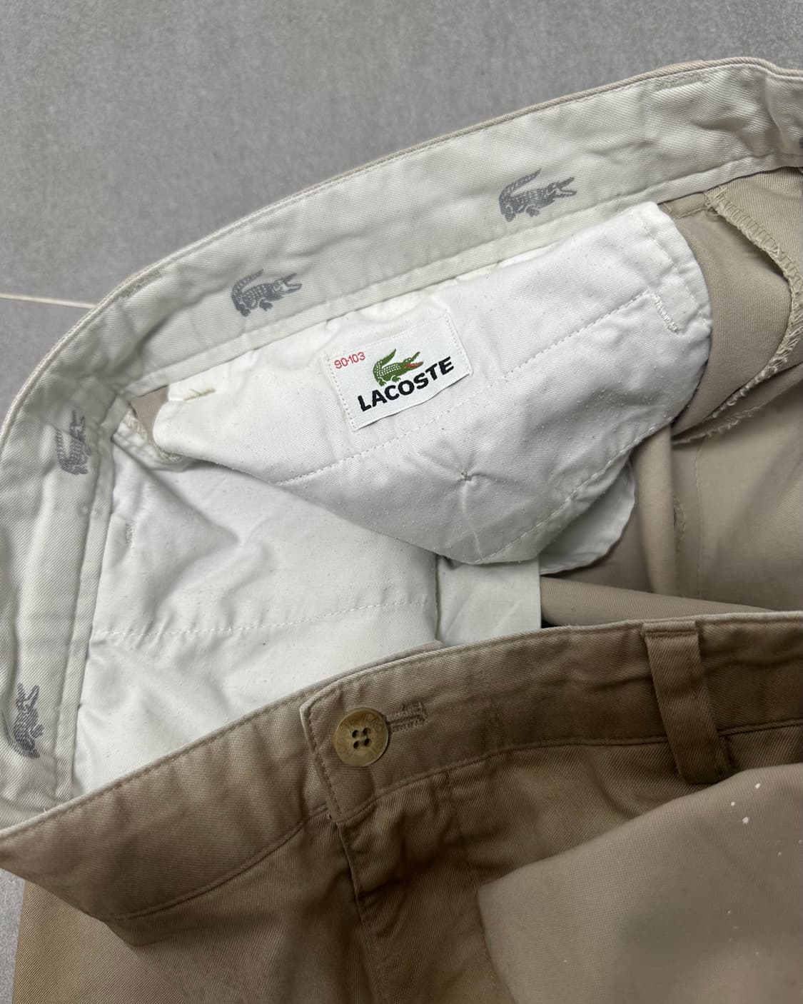 (허단43)라코스테 커스텀 팬츠-M2016 상품이미지4