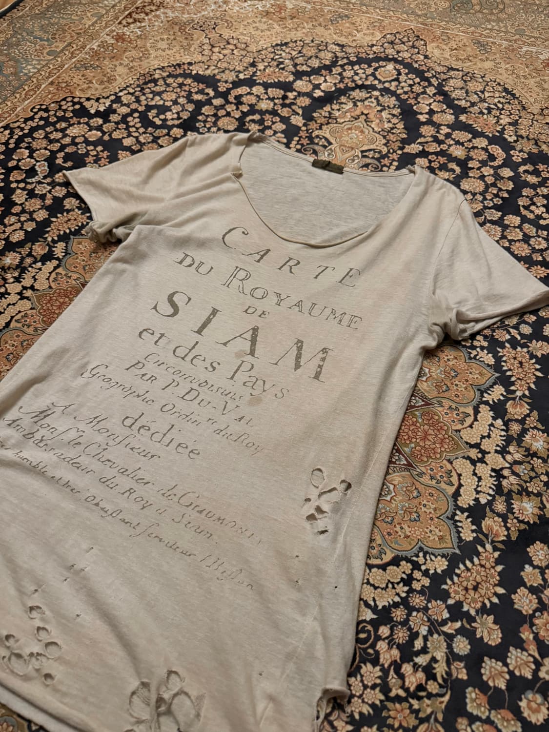 'GOA' damged t-shirt 상품이미지2