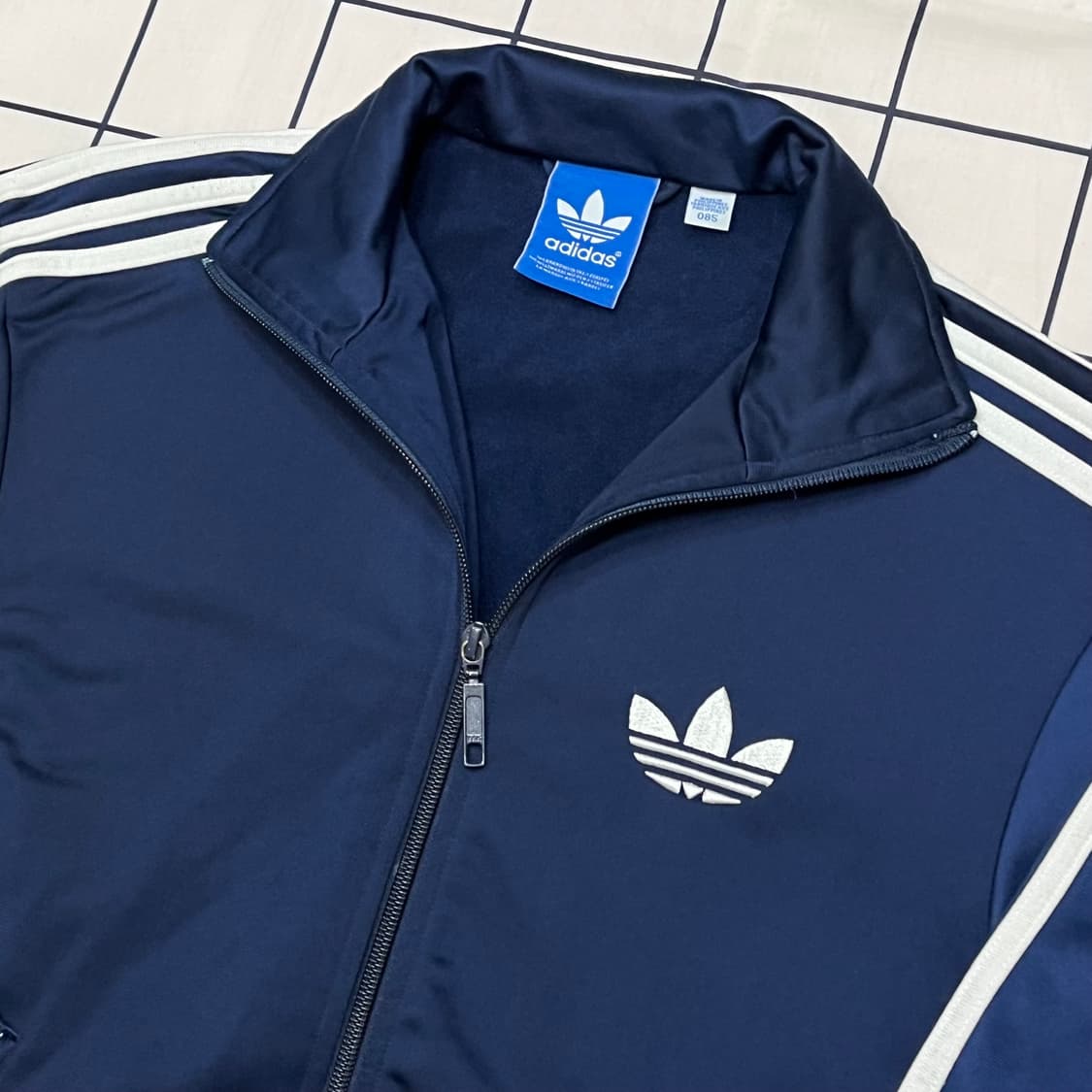 여성 아디다스 네이비 파이어버드 트랙탑 상품이미지5