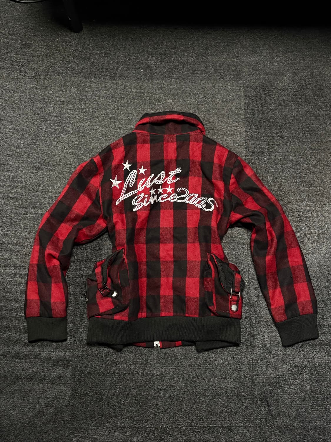 Rock & Punk red tartan check jacket 상품이미지1