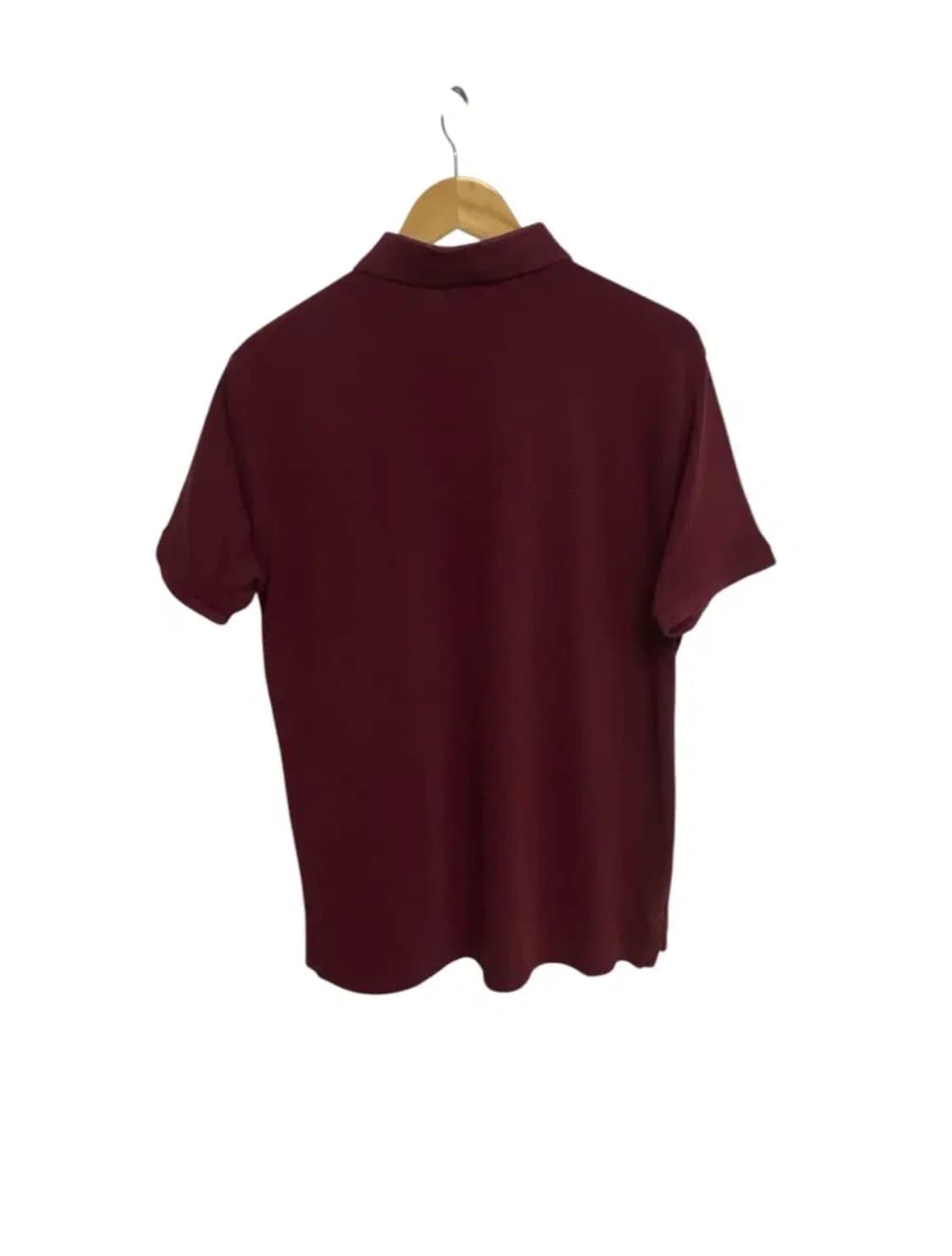 폴로 랄프로렌 버건디색 PK 반팔티 L 상품이미지3