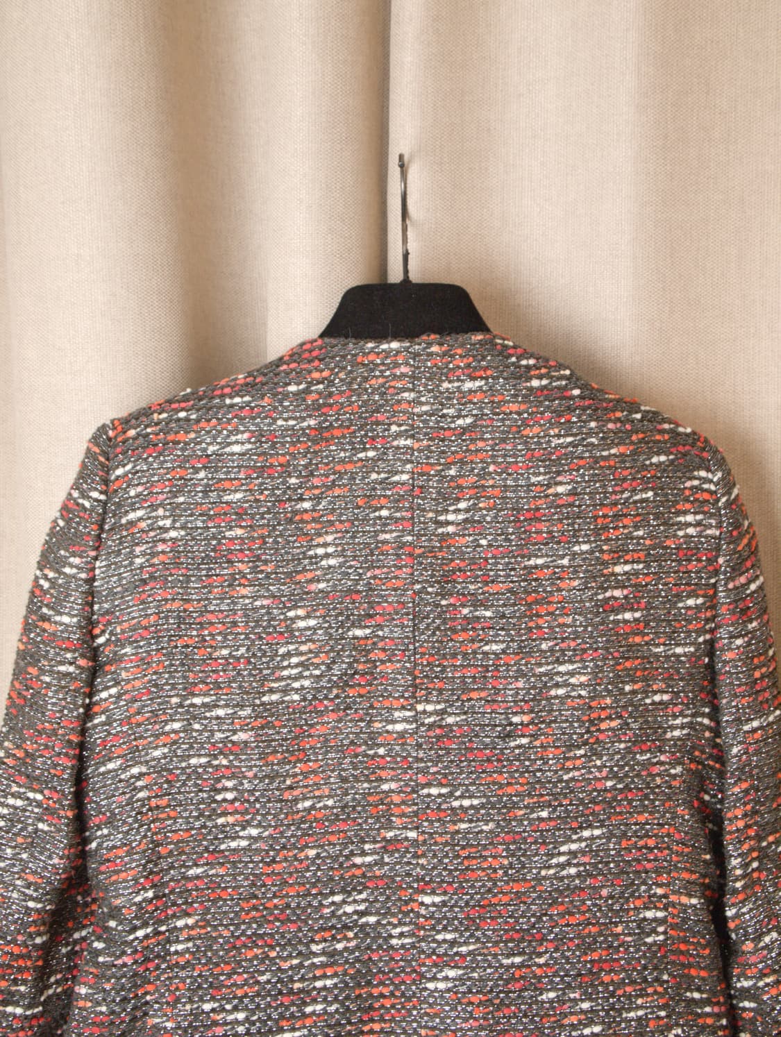 Collarless Tweed Jacket 상품이미지7