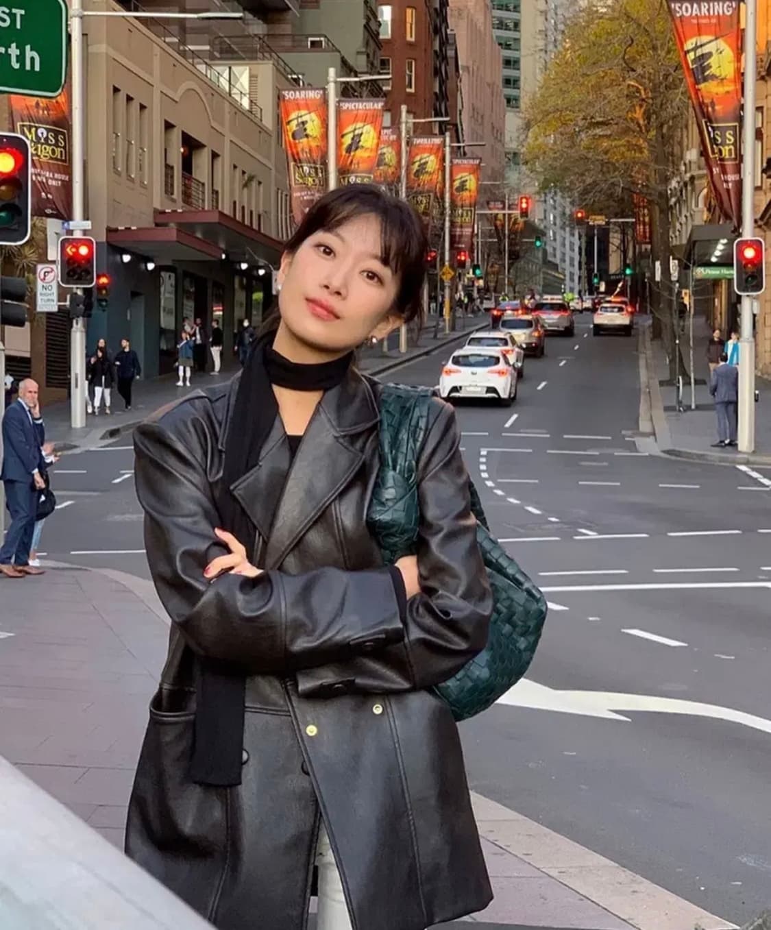 에이치모드 레더자켓 상품이미지1