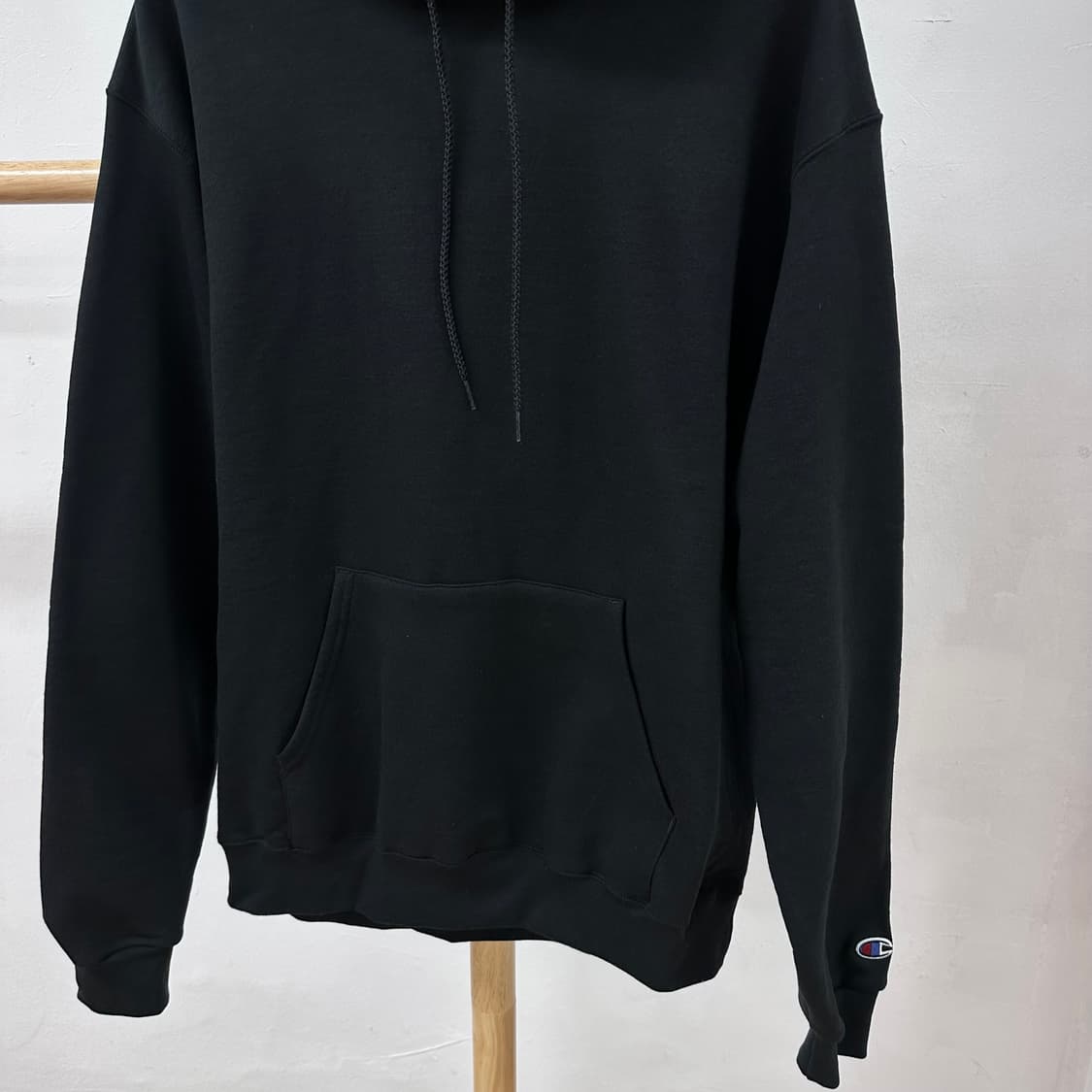 챔피온 홀가먼트 후드 티셔츠 블랙 L (105) J30 상품이미지3