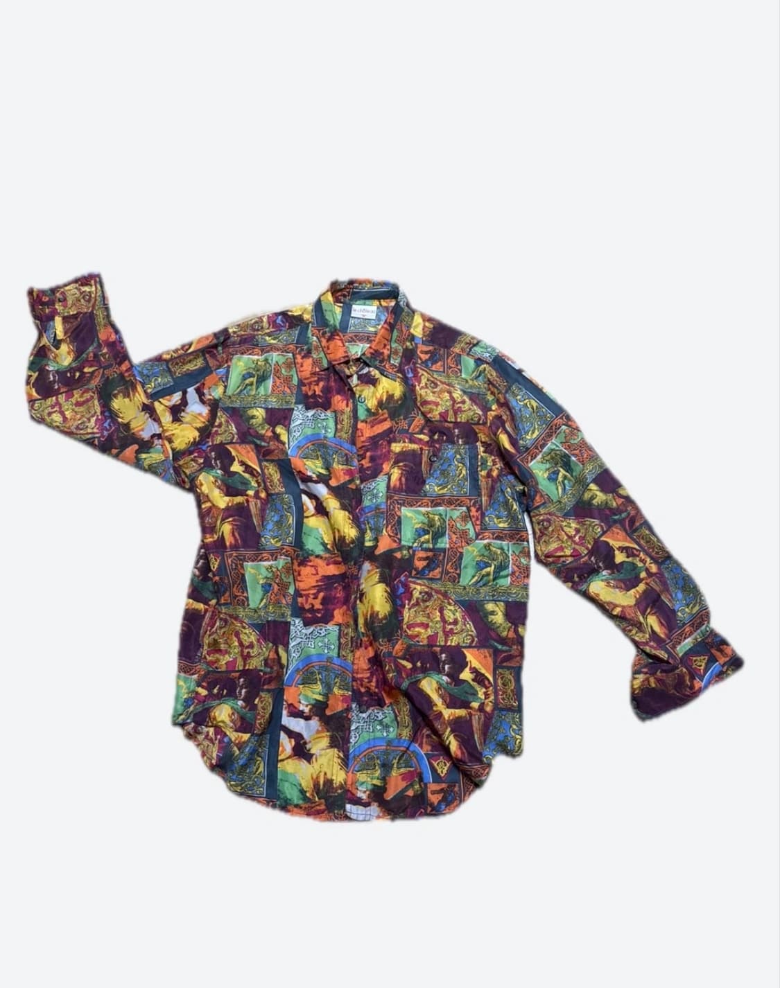 lechateao 빈티지 이태리 실크 셔츠 38사이즈 상품이미지1