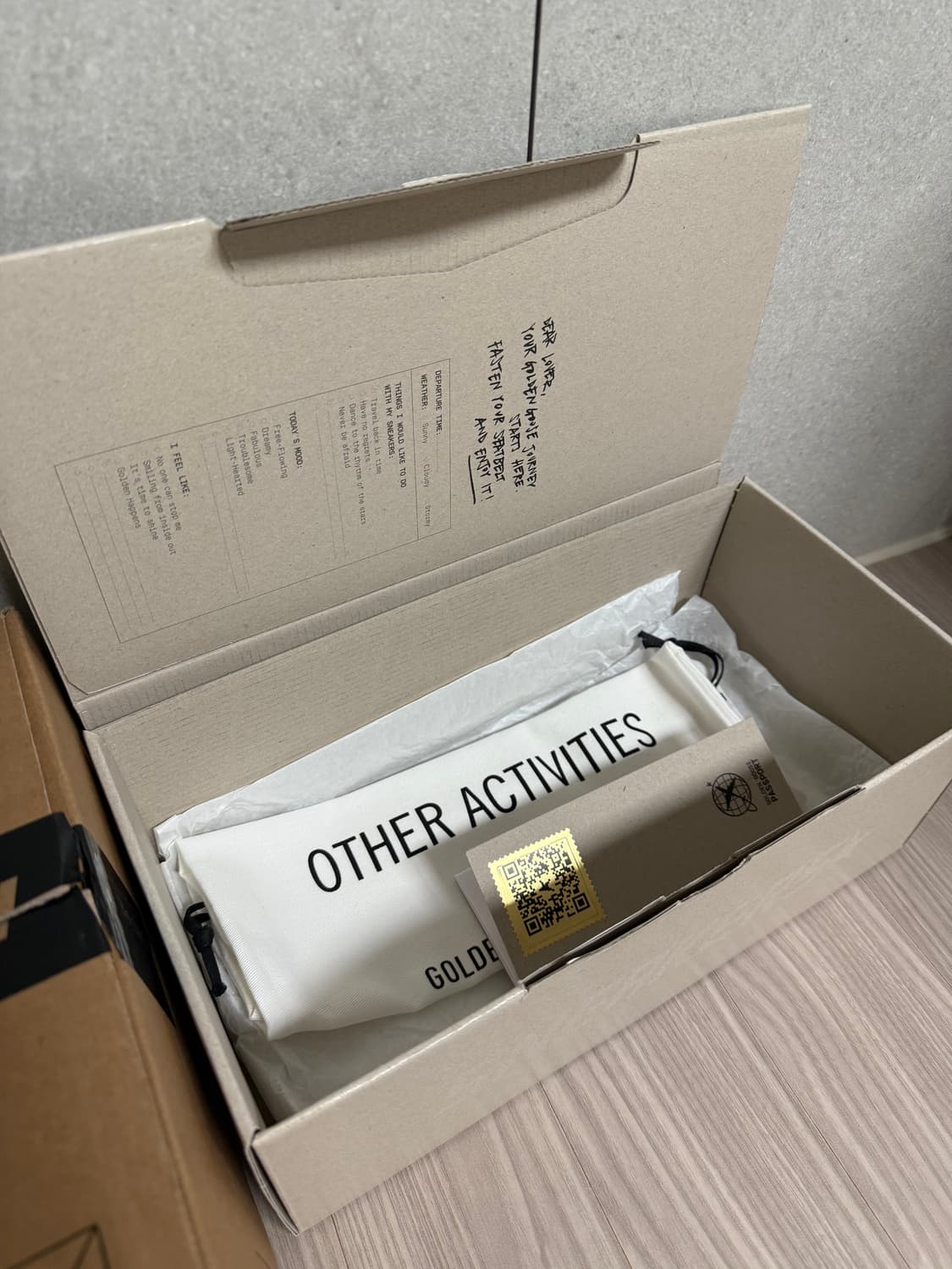 골든구스 슈퍼스타 화이트 실버탭 264 상품이미지3