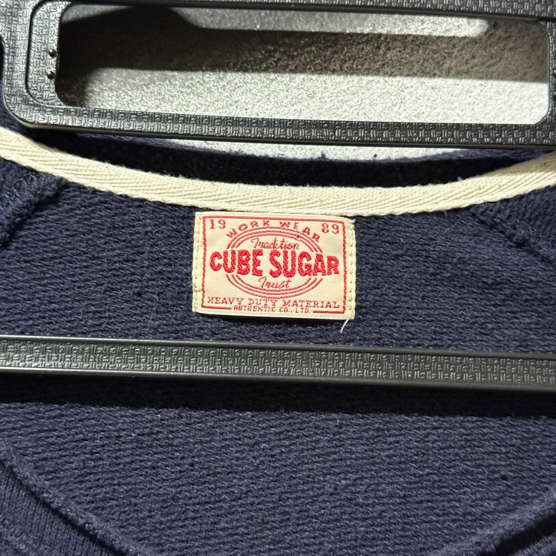 VTG 빈티지 네이비 빅 레터링 롱슬리브 니트 상품이미지4