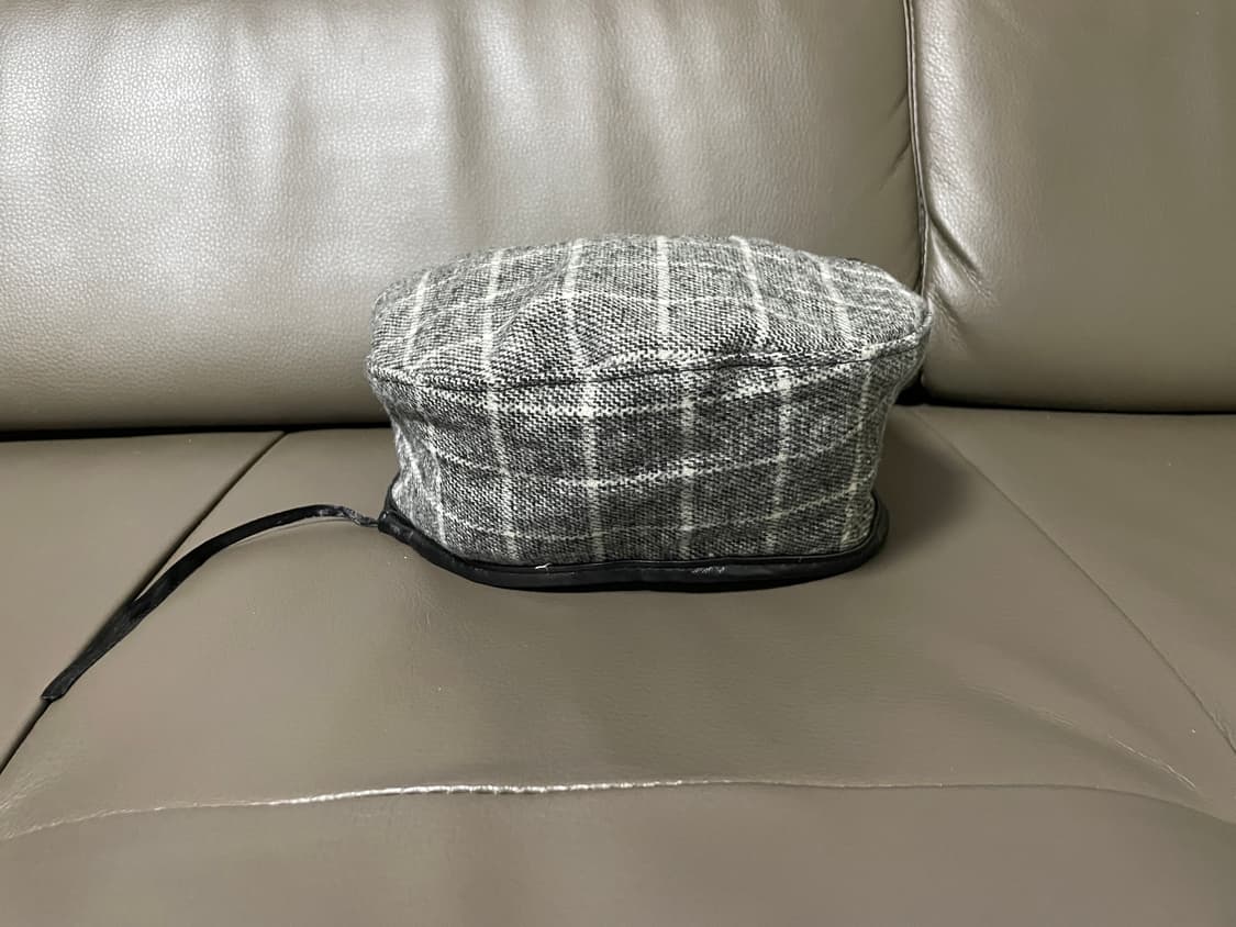 빈티지 체크 영국 베레모 J03747 상품이미지4