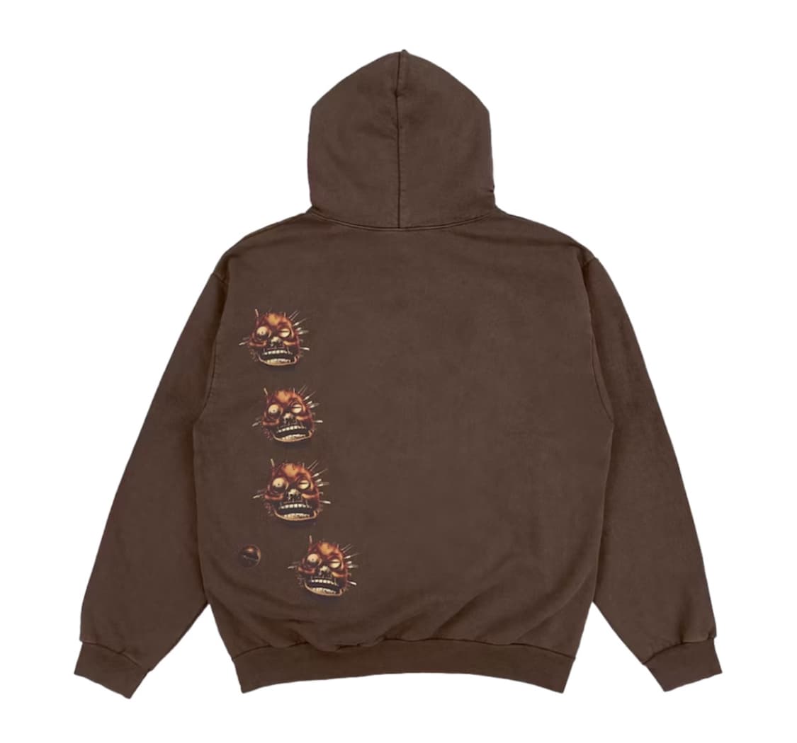 트레비스스캇 유토피아 브라운후드 상품이미지2