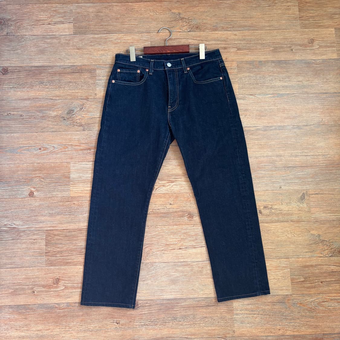 리바이스 502 청바지 진청 32 데님 오리지널 레드탭 프리미엄 상품이미지4