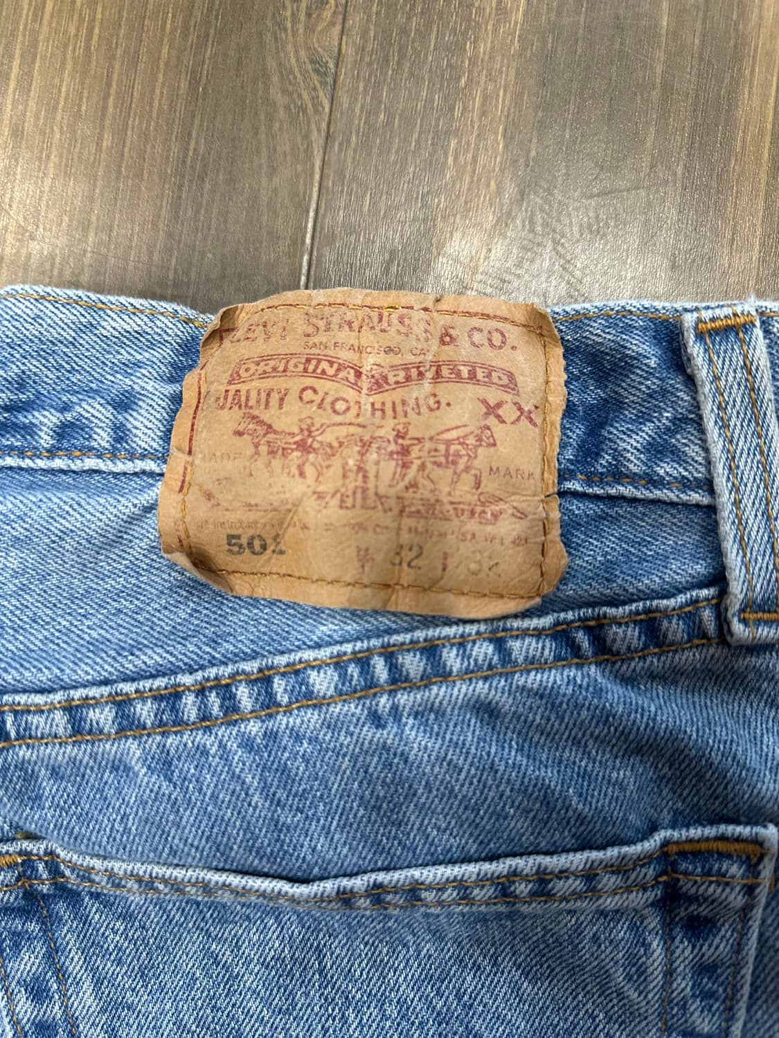 90s 리바이스 501  u.s.a  30사이즈 상품이미지7