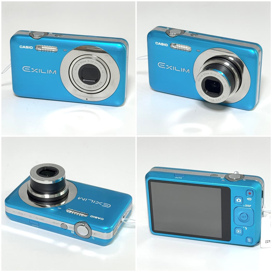 카시오 엑슬림 Z800 베이비블루 빈티지디카 상품이미지2