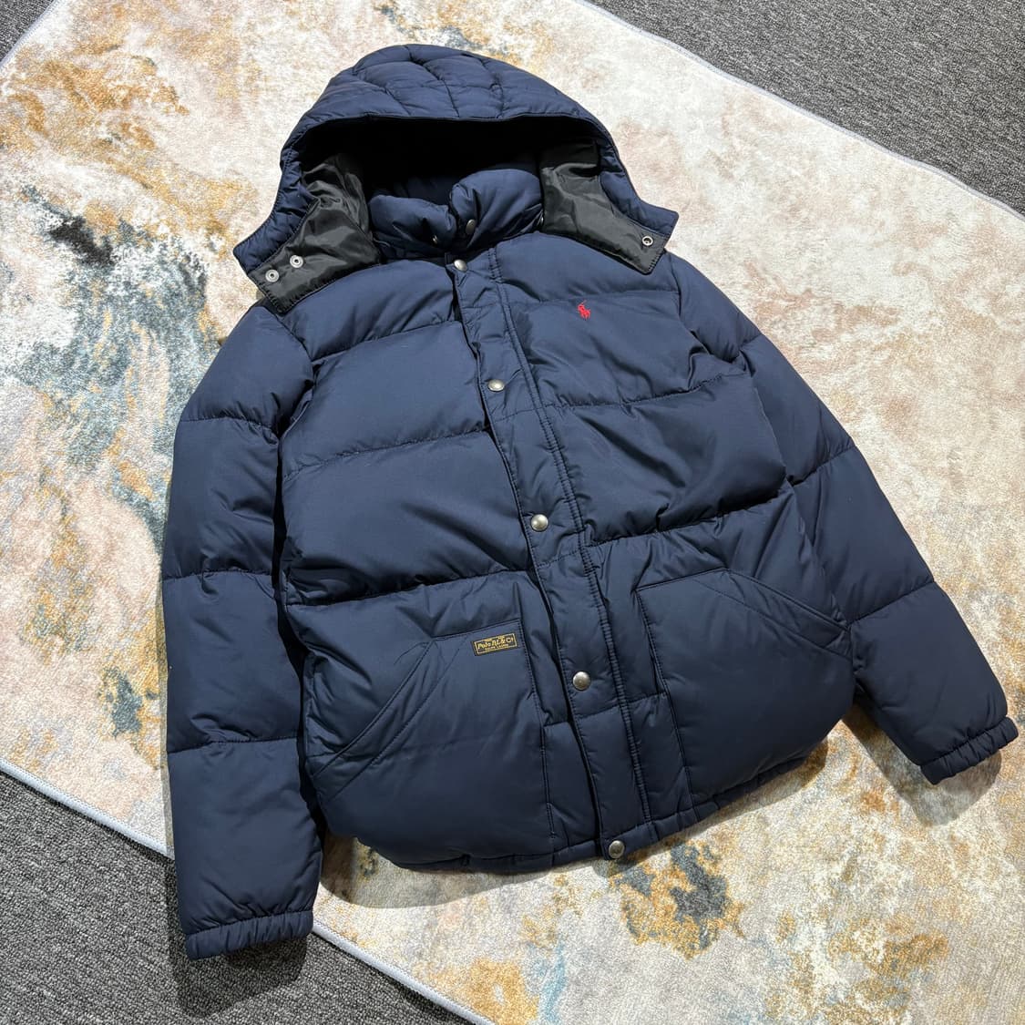 폴로 래드포니 빈티지 후드패딩 상품이미지1