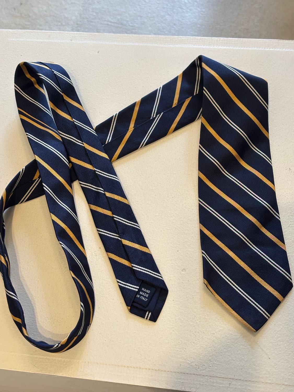  폴로 스트라이프 넥타이 상품이미지1